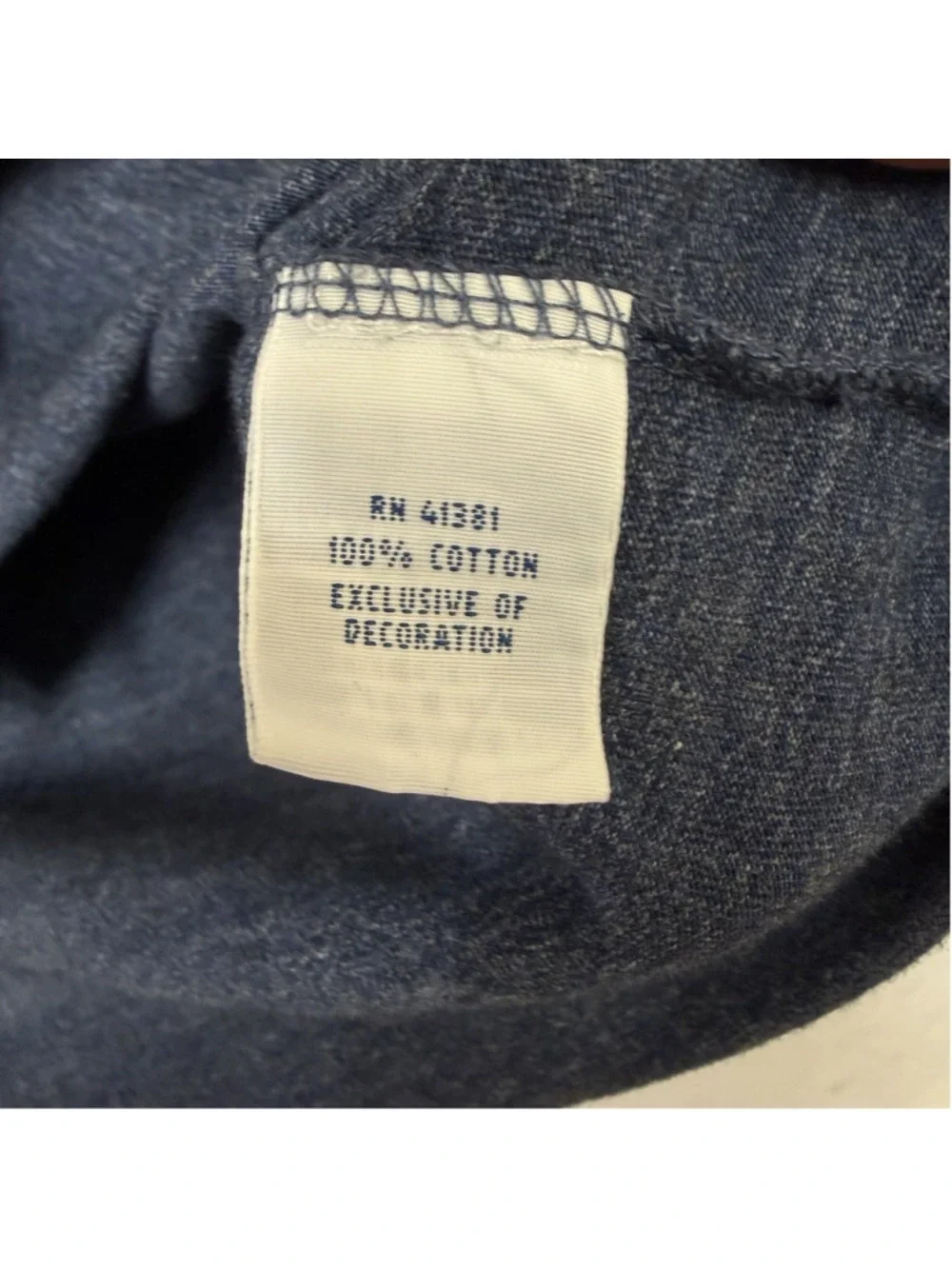 Polo Ralph Lauren Shirt Mens Heather Navy Long Sleeve Crewneck Medium Pony Logo